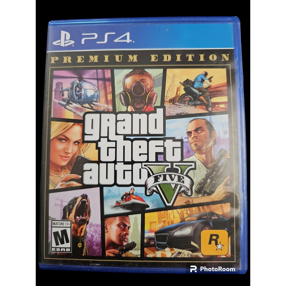 Grand Theft Auto V Premium Online Edition -‎ Sony PlayStation 4